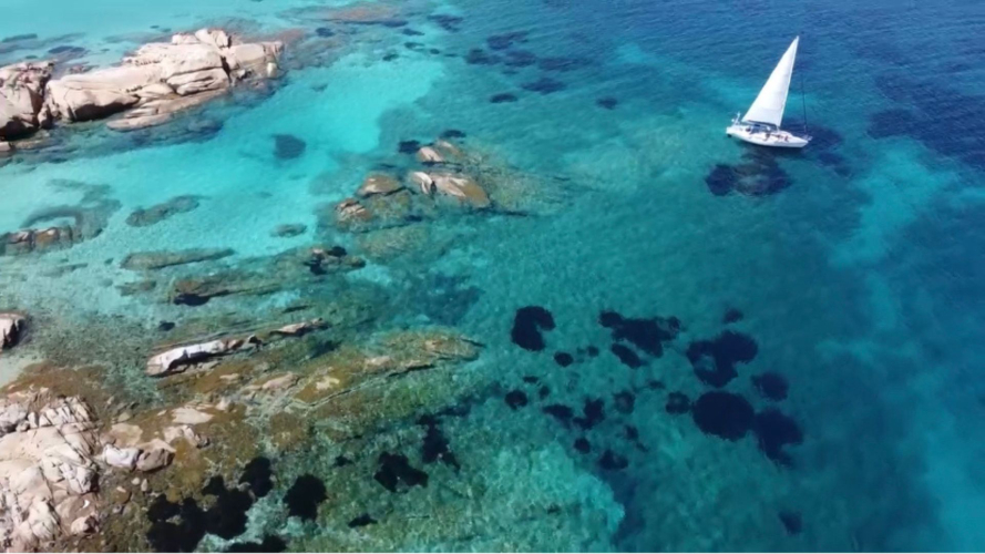 Acque cristalline della Spiaggia delle Vacche