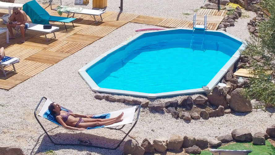 Piscine dans la région de Perfugas pour se détendre en pleine nature