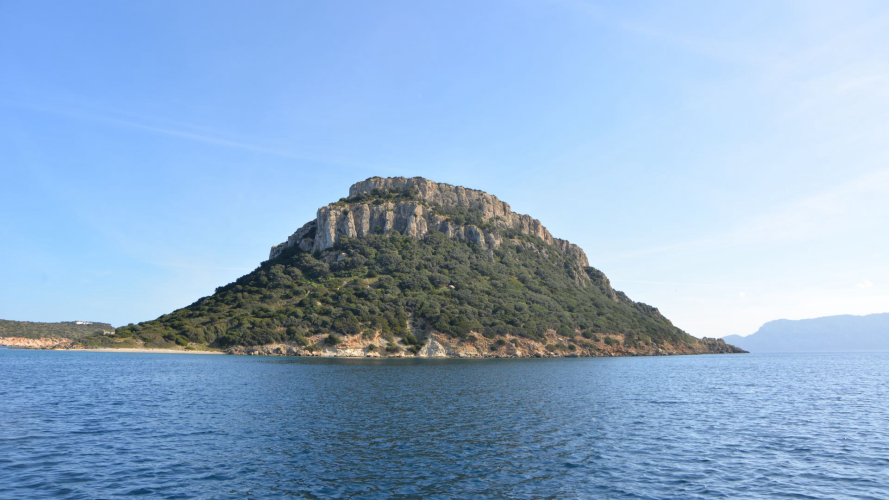 Isola di Figarolo nell'Area Marina Protetta di Tavolara