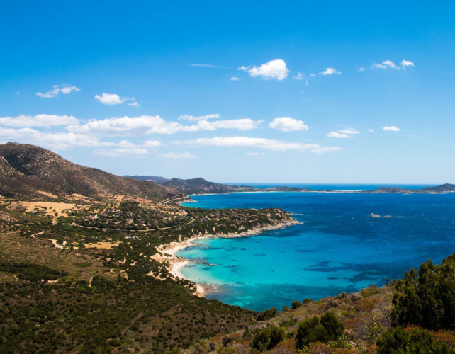 Villasimius coast can be visited by jeep excursion
