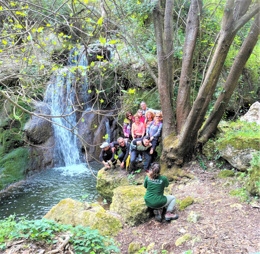 Anella waterfalls in the territory of Cargeghe