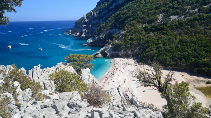 La mer cristalline de Cala Mariolu