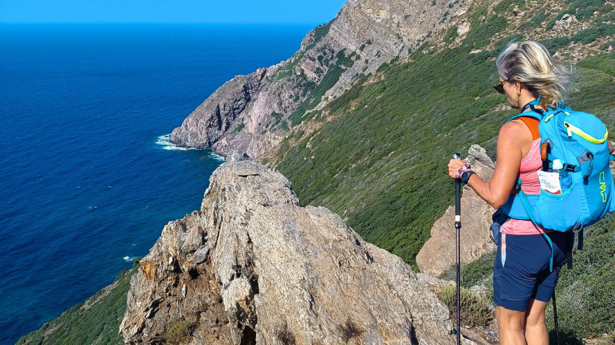 Itinéraire de trekking dans la zone entre Alghero et Sassari