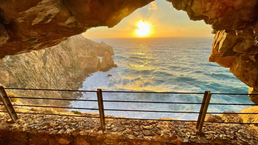 Panorama von der Buggerru-Mine im Südwesten Sardiniens