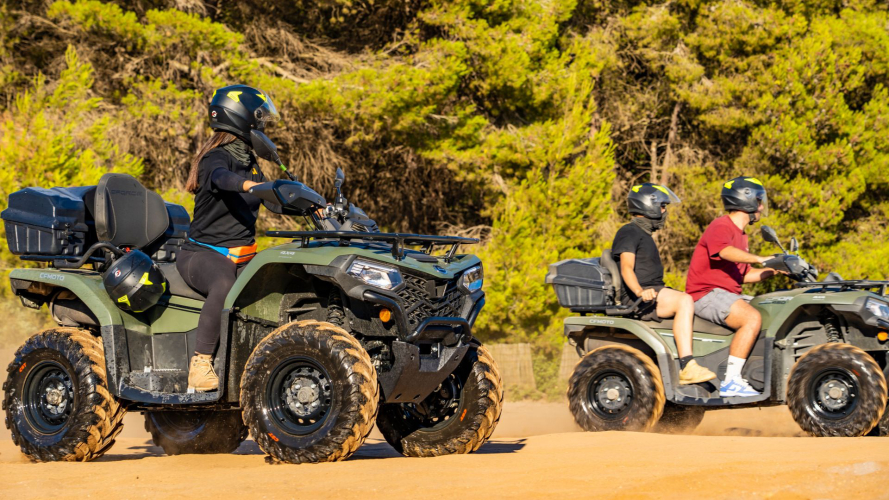 Excursion en quad sur la Costa Verde, dans l'ouest de la Sardaigne