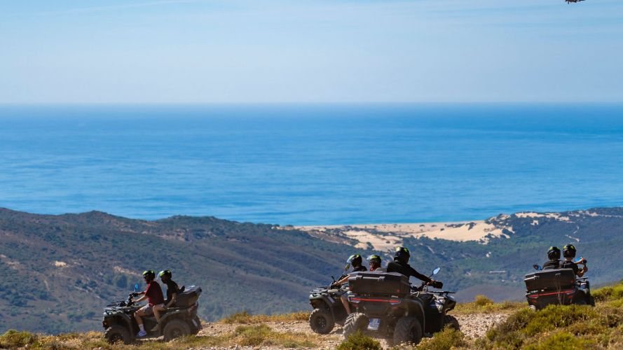 Escursione in quad in Costa Verde nella costa ovest della Sardegna