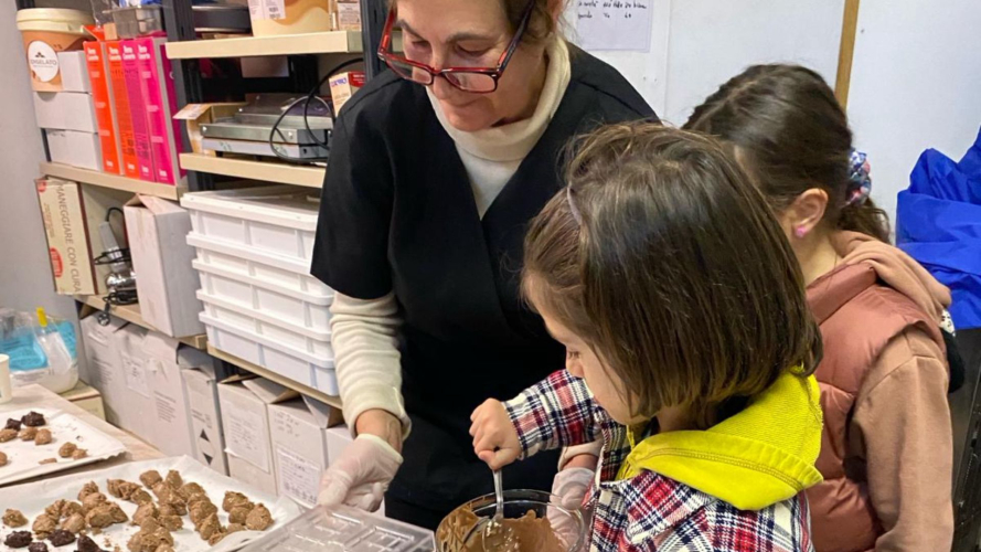 Chocolate workshop in Laconi