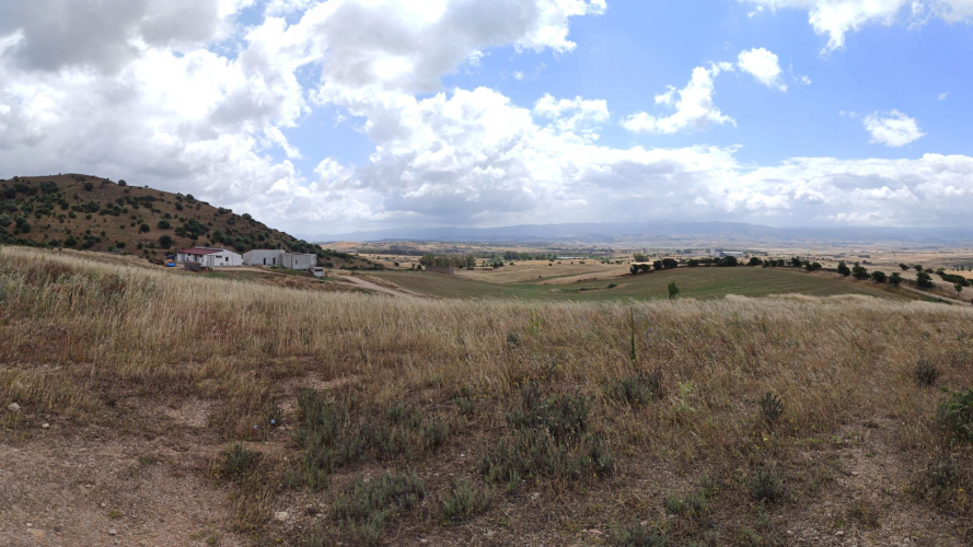 Vista desde la granja de mermeladas de Tula