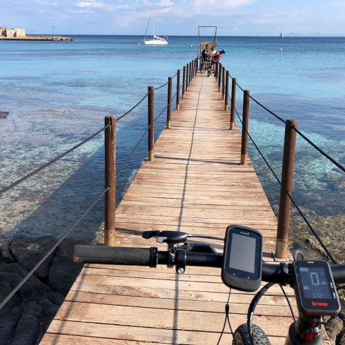 Passaggio in bici