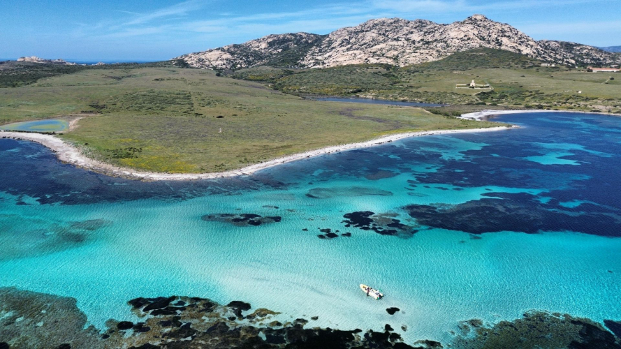 Asinara National Park in northern Sardinia