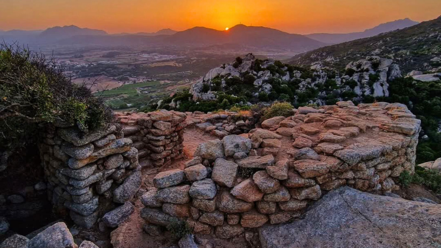 Puesta de sol en Olbia