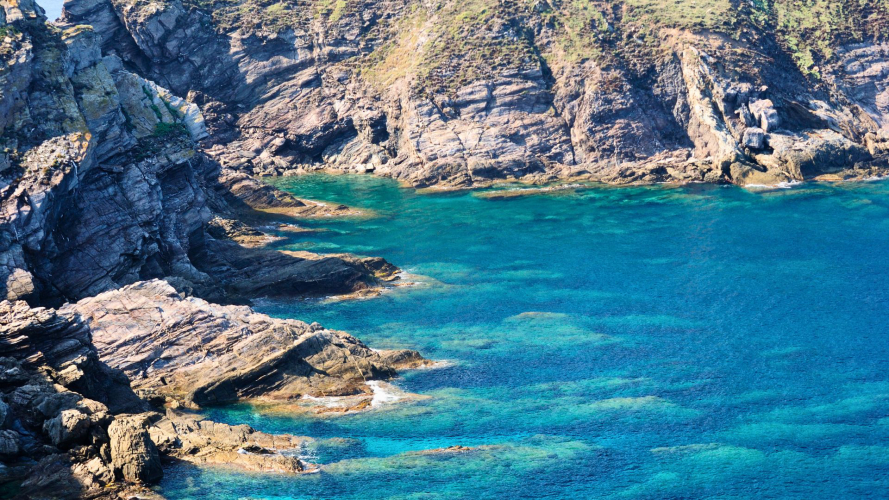 Mer cristalline de l'Argentière entre Sassari et Alghero