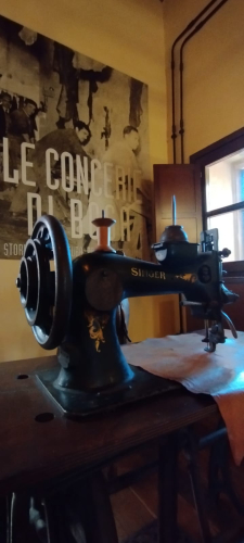 Antique sewing machine