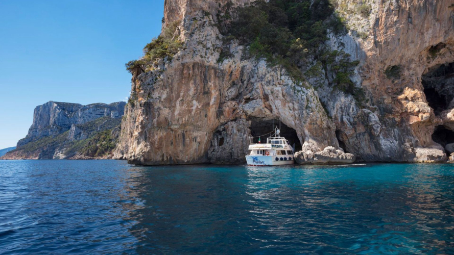Caves in the Gulf of Orosei