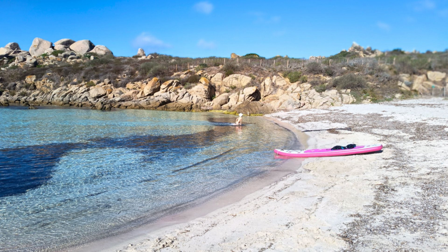 Spiaggia nel sud della Corsica