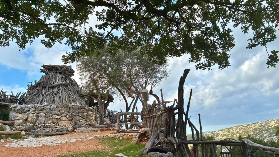 Ovile di un pastore nel territorio di Baunei