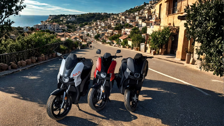Moto elettriche a noleggio da Cala Gonone