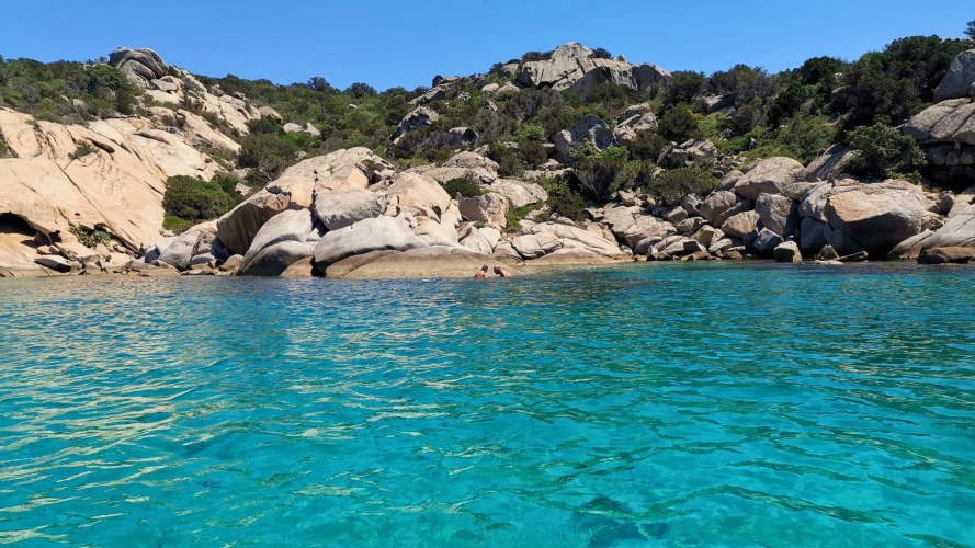Mare cristallino della Costa Smeralda