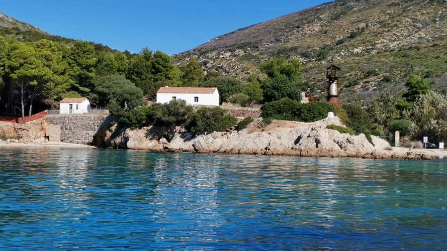 Spiaggia di Cala Moresca a Golfo a Aranci