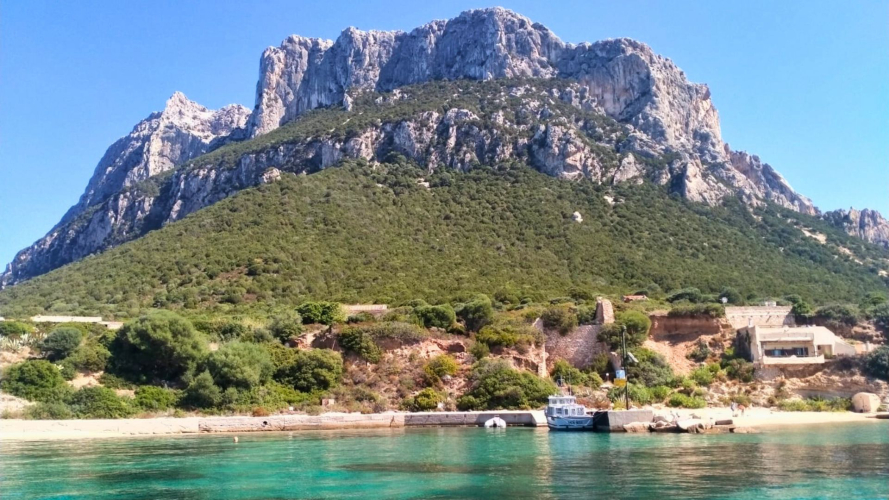 Insel Tavolara in der Nähe von Olbia