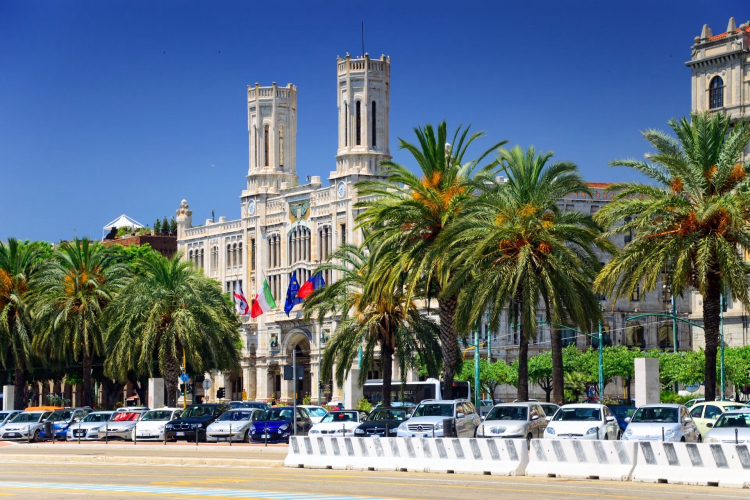 Marina di Cagliari e i suoi palazzi storici