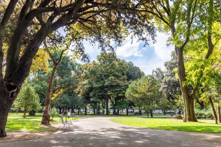 Parco nel centro città a Sassari