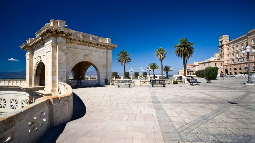 Bastione Saint Remy a Cagliari