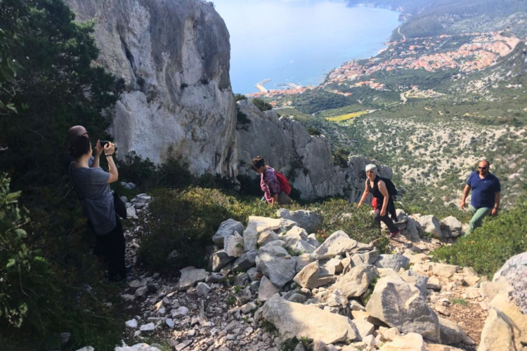 Panorama sul Golfo di Orosei dai sentieri del Supramonte