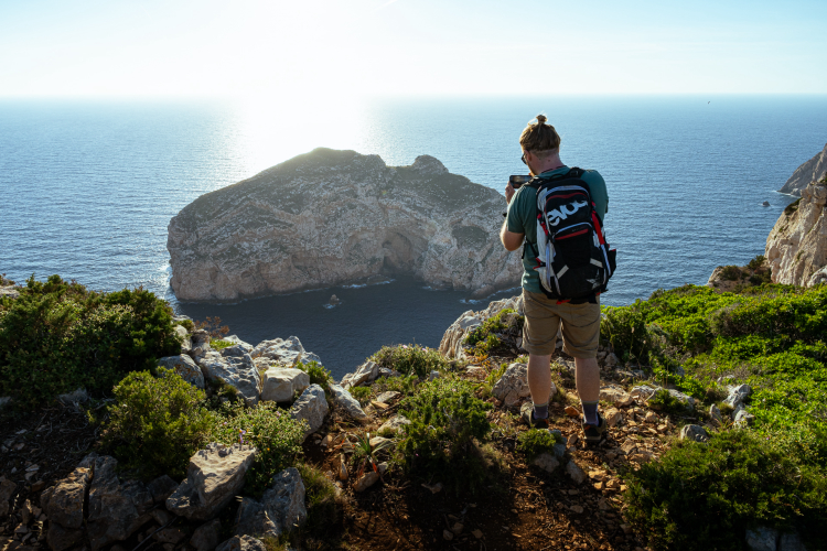 Foradada islet in north-western Sardinia