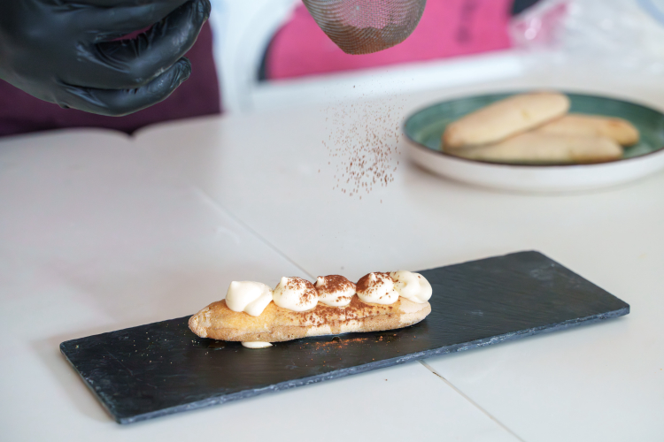 Conclusion of Tiramisù and cooking class in Olbia