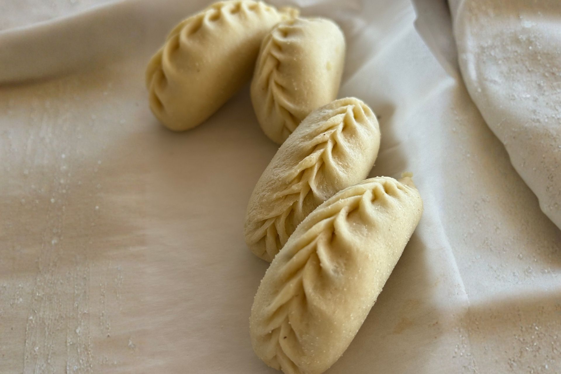 Culurgiones, pasta ripiena tipica sarda, preparati a Olbia