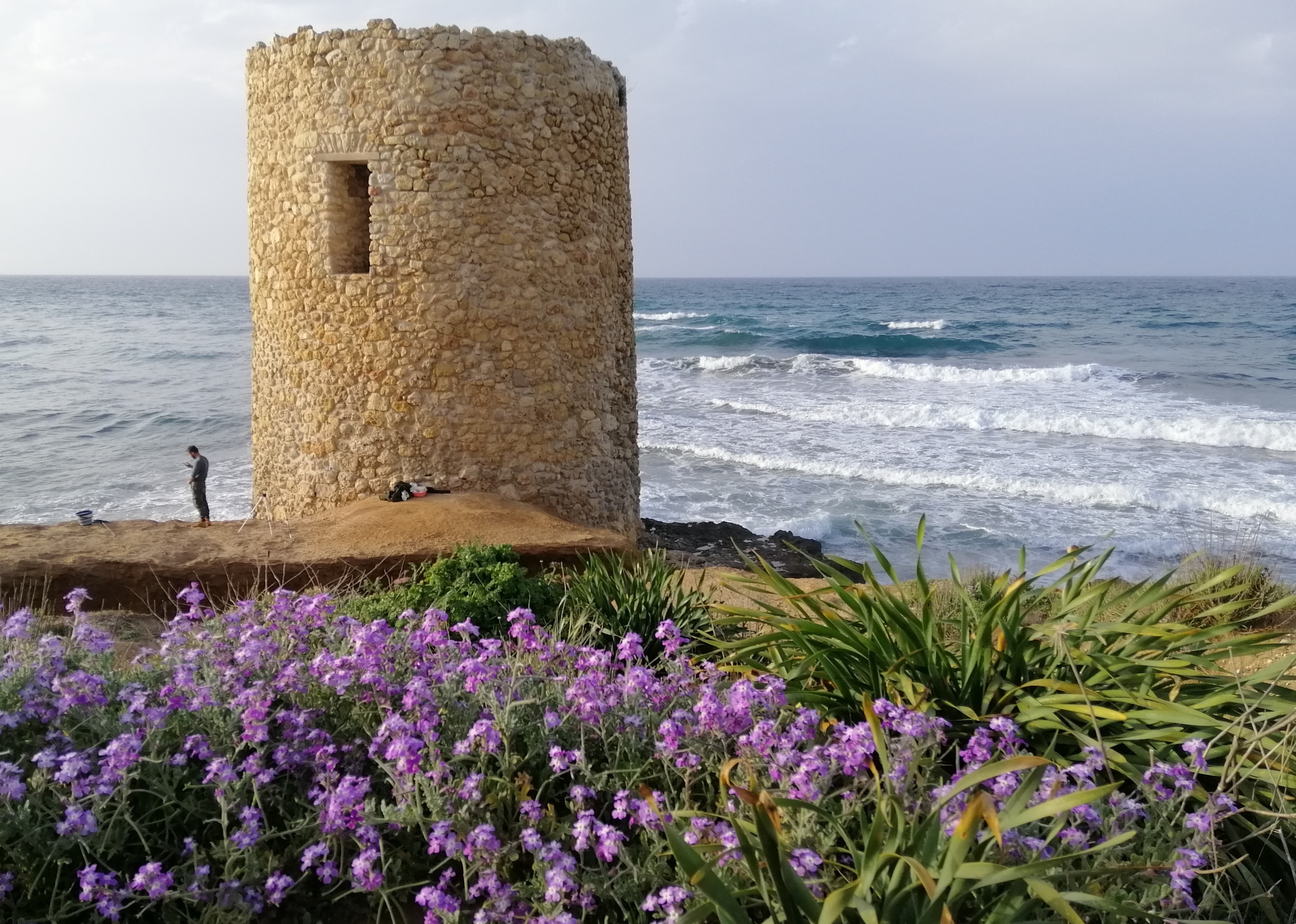 Torre aragonesa en el territorio de Porto Torres
