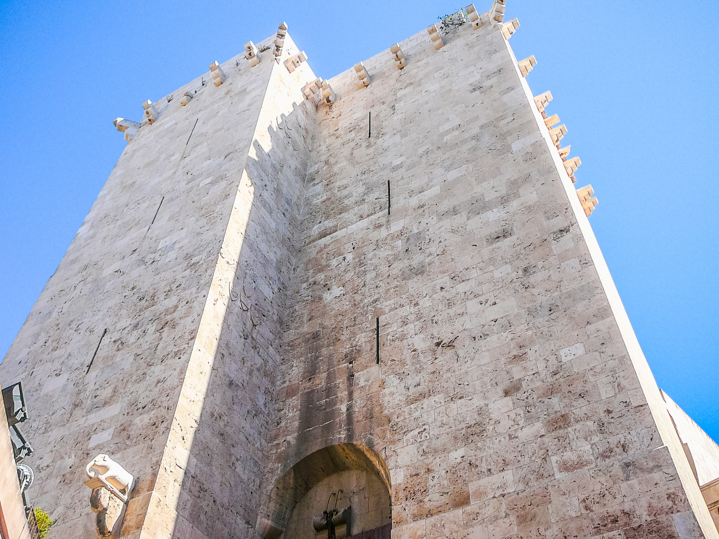 Baluartes en el centro de Sassari