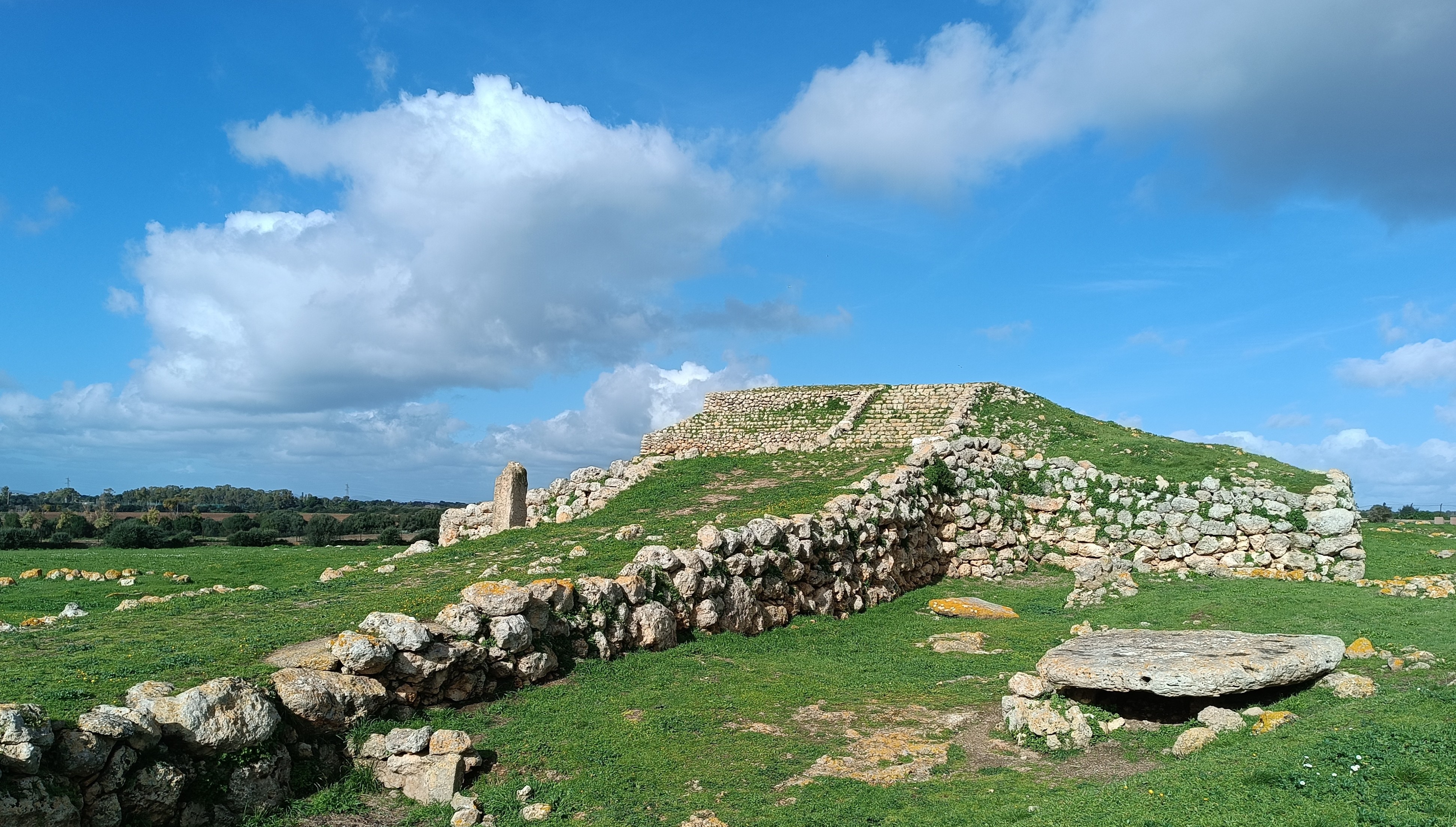 Monte d'Accoddi between Sassari and Porto Torres, Sardinia