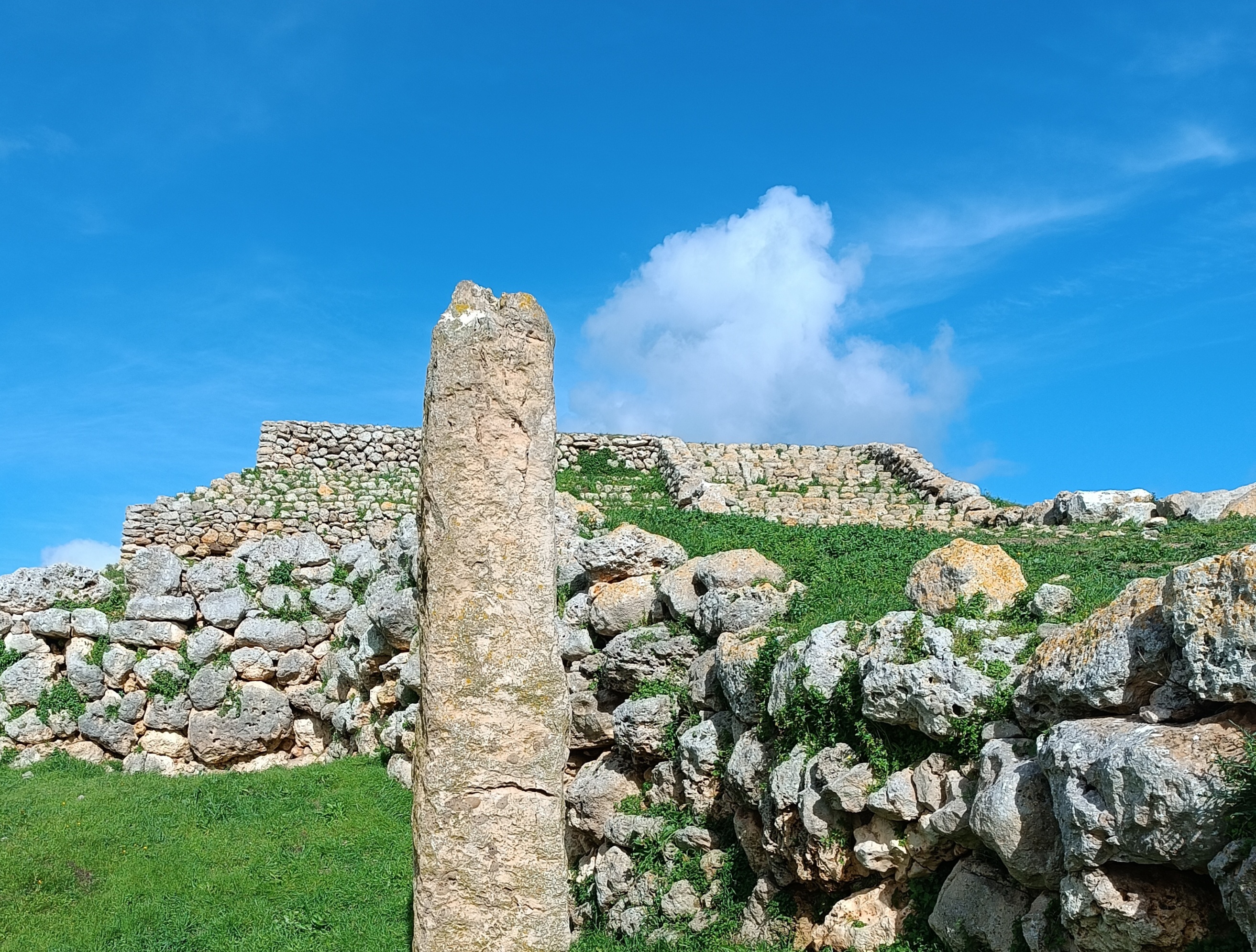 Monte d'Accoddi between Sassari and Porto Torres, Sardinia