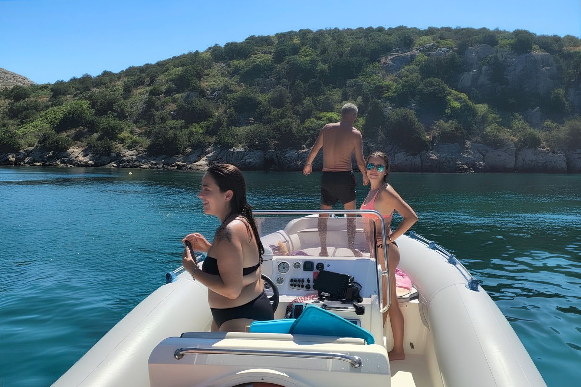 Delfine beobachten am Capo Figari