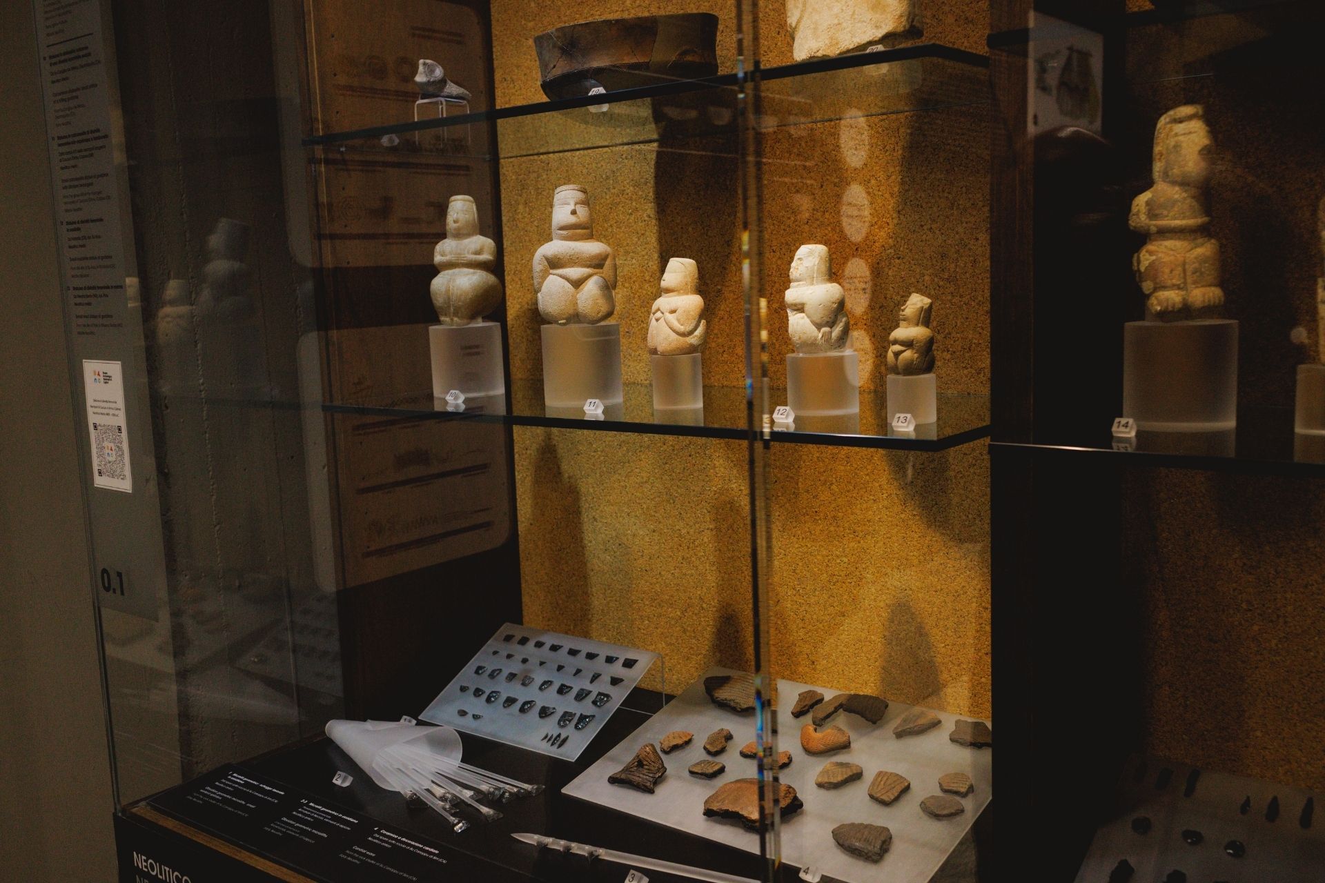 Hallazgos de la civilización nurágica en el Museo de Cagliari