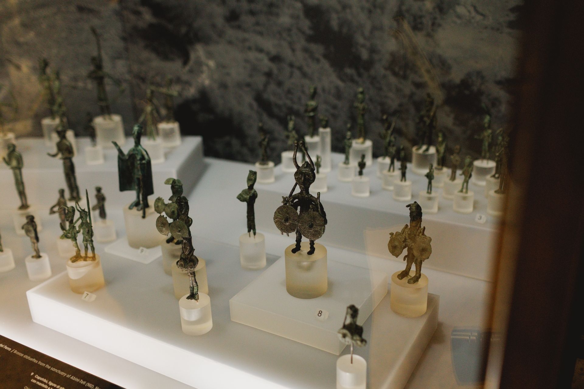 Hallazgos de la civilización nurágica en el Museo de Cagliari